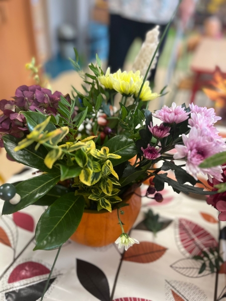 Warsztaty florystyczne z dyniami