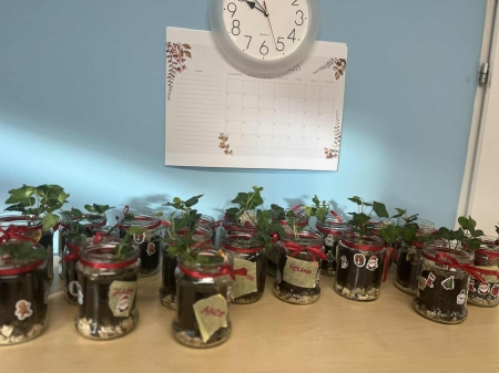 WARSZTATY '' ZIMA W SŁOIKU''