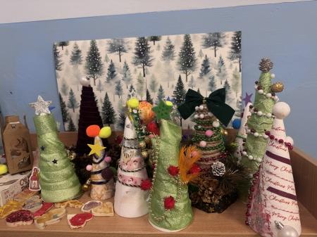 Warsztaty świąteczne w grupie Rybek