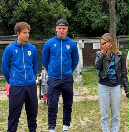 WIZYTA PIŁKARZY ARKI GDYNIA