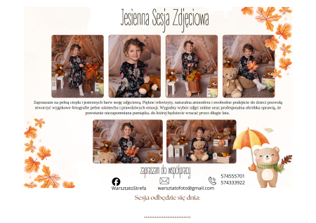 Jesienna sesja zdjęciowa